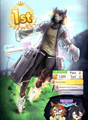 Wally West Umamusume GIF