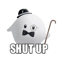 Shut Up Sticker by ATAMIN