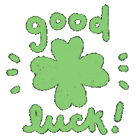 Luck Doodles Sticker