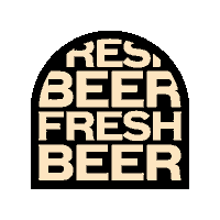 PinterFreshBeer beer drinks fresh brewery Sticker
