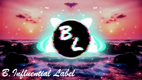 B_Influential_Label giphygifmaker music anime glitch GIF