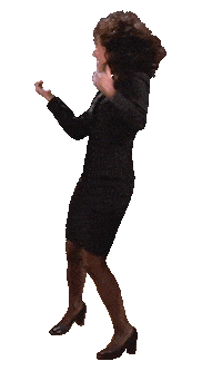 Happy Julia Louis Dreyfus Sticker by Bell Brothers