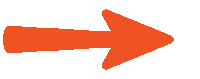 Orange Arrow Vcity Sticker by Liberty Development