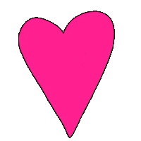 Heart Love Sticker by katxdesign