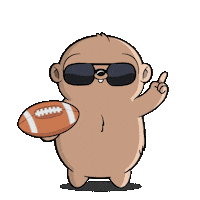 Run It Detroit Lions Sticker by Fugz Official