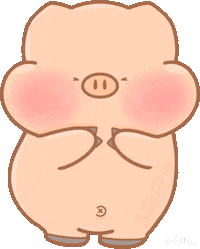 Happy Pig Sticker