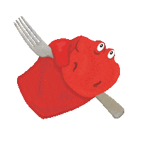 Silver Glove Sticker by Sonja Quandt