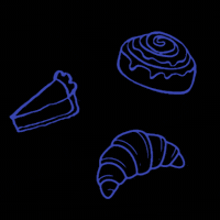 Cheesecake Croissant GIF by Charline Steuckers Design
