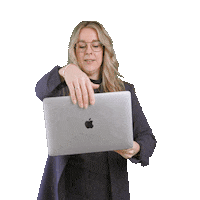 JTmediaNL thumbs up laptop wedflix jtmedia Sticker