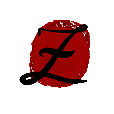 Lettering Blood Sticker