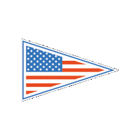 lennenbilingualschool school usa flag american Sticker