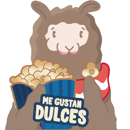 Cine Eating Sticker by Hangertips
