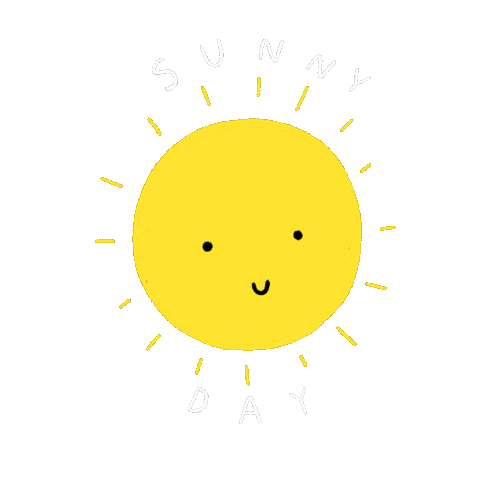 Sunny Day Summer Sticker