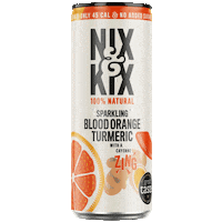 Vegan Orange Sticker by Nix & Kix