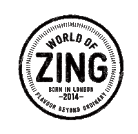 WorldOfZing logo zing world of zing Sticker