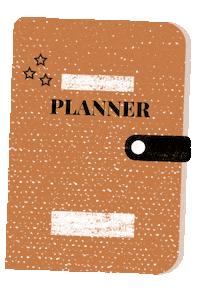 rthijabstyles goals girlboss ceo planner Sticker