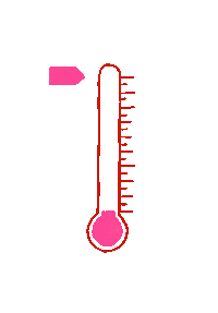 Thermometer Jln Sticker by Junior League of Nashville