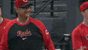 High Five Terry Francona GIF by Cincinnati Reds