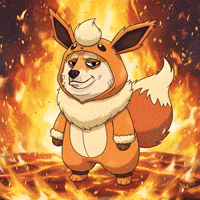 This Is Fine Digital Art GIF by Doge Pound