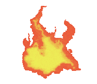Fire Burn Sticker by VIZ