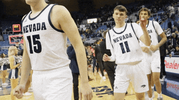Happy College Basketball GIF by Nevada Wolf Pack