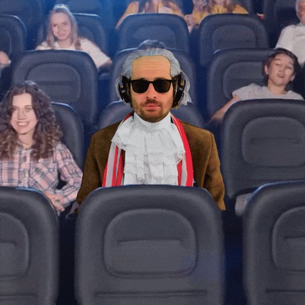 Excited In The Crowd GIF