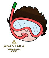 anantaraseminyak beach sea kid island Sticker