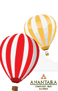 anantaraseminyak vacation bali hot air balloon seminyak Sticker