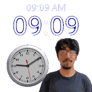 Nine Nine 9Am Sticker