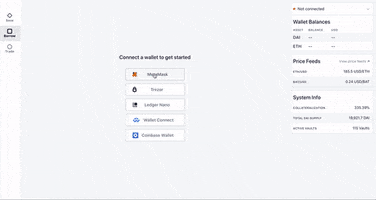 makerdao crypto vault dai stablecoin GIF