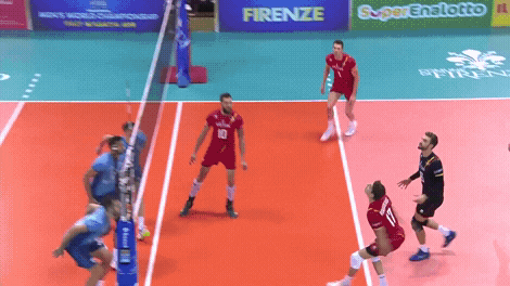 Stand Up Yes GIF by Volleyball World