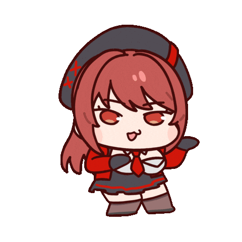 Red Hood Dance Sticker