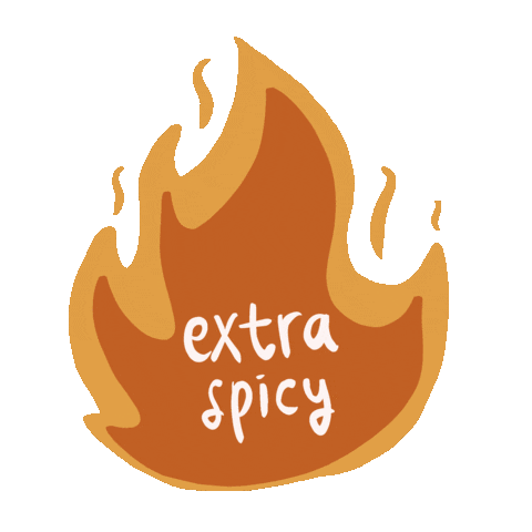 jehanamelia giphyupload hot spicy salsa Sticker