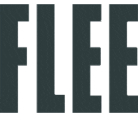 Flee Sticker by Madman Films
