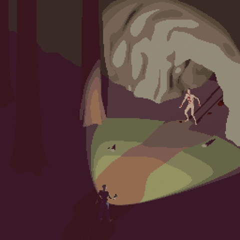 Another World Horror GIF