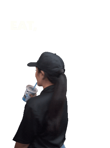 Peace Refreshing Sticker by Shell Foody's Guam
