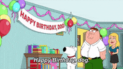 Dog Birthday GIF by Family Guy