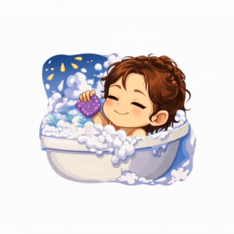 Relax Bubble GIF by L.I. Productions