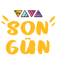 Gun Son Sticker by Marstanal - Ege Tasarim Evi