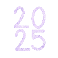 New Year Glitter Sticker