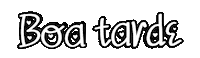 Boa Tarde Sticker