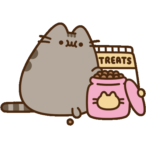 Hungry Cats Sticker by Pusheen