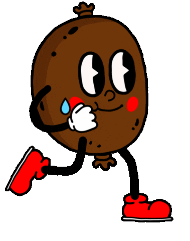 Simon Running Sticker by Frame Agency