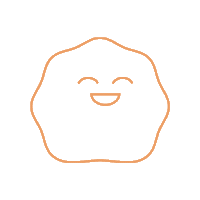 Orisae smiley kombucha scoby orisaefr Sticker