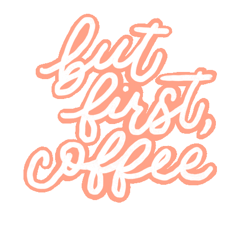 But First Coffee Food Sticker
