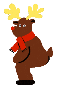 Merry Xmas Dance Sticker