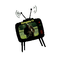 Bigfoot Saxophone Sticker by saxsquatch