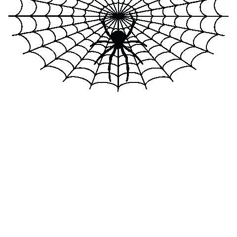 Halloween Spider Sticker by DigitalZirkus