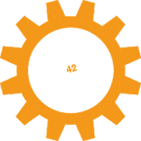 f42 factory42 f42 Sticker