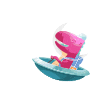 Fly Sticker by Mi Señal